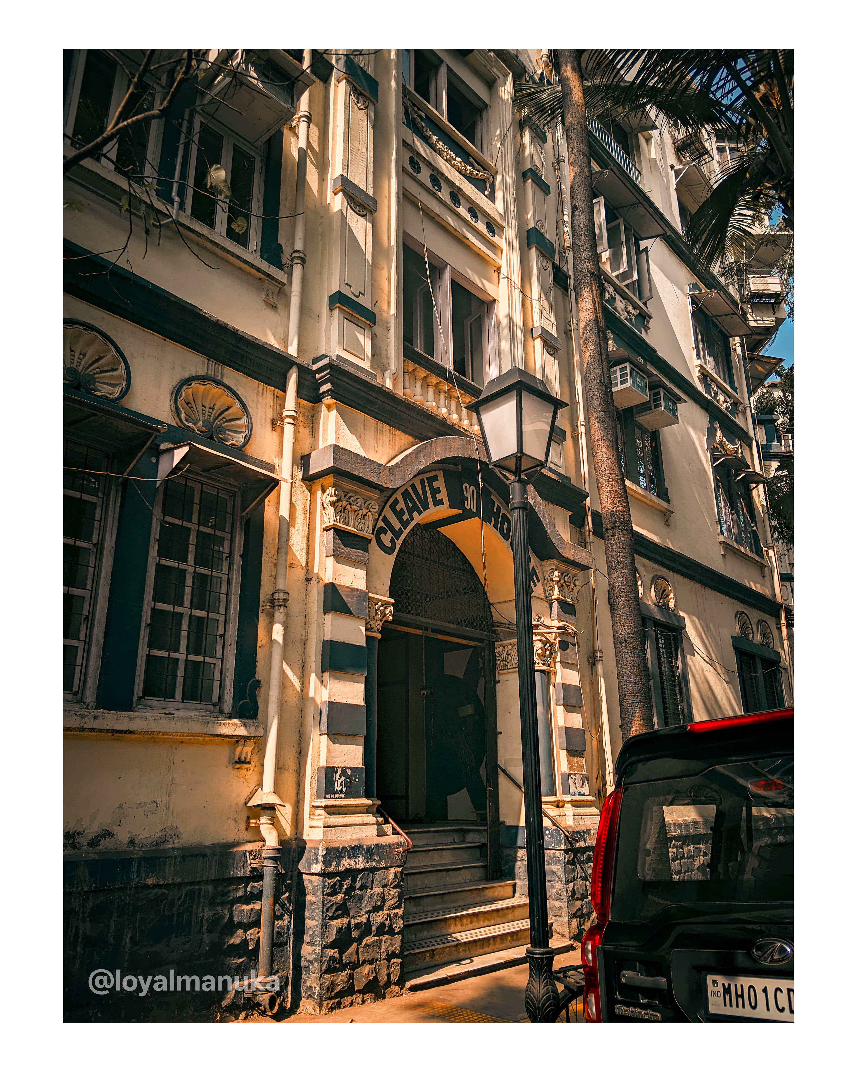 Architectural gate detail